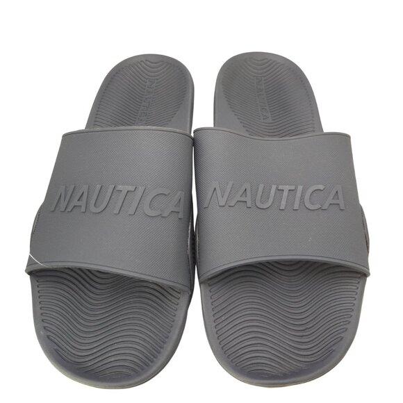 NAUTICA Men's Timra Navy Mono US 12 Sandals Slide New - Picture 4 of 6